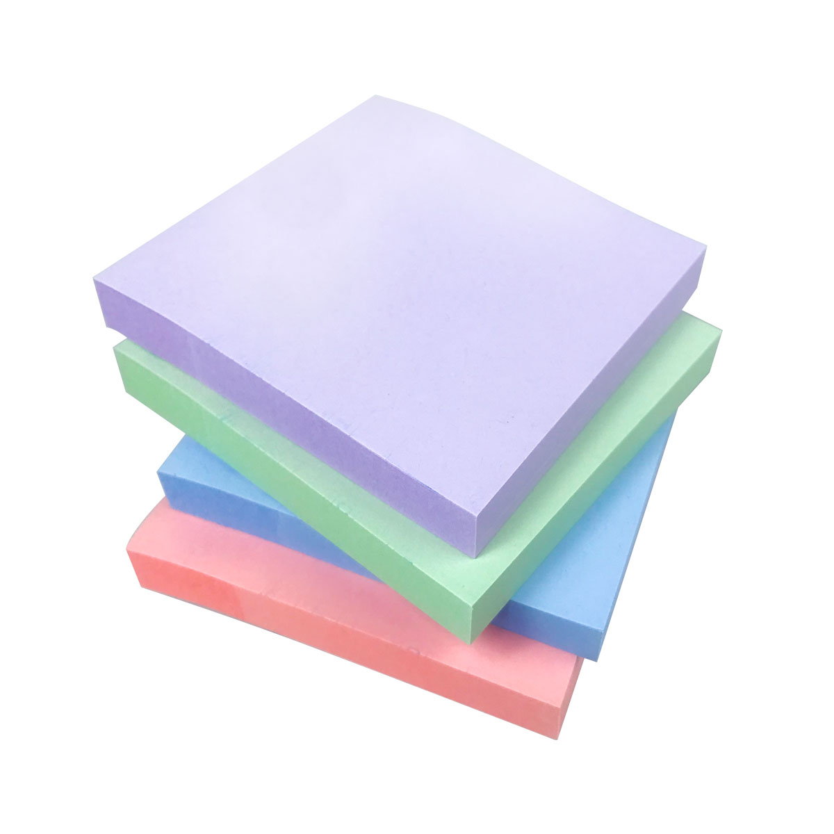 Post It Cuadrado 76x76 mm Colores Pastel