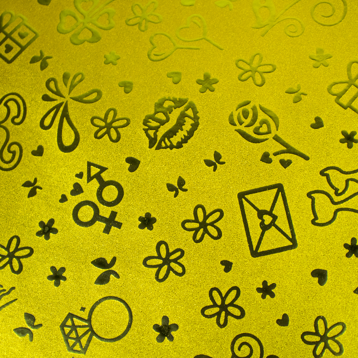 Papel de regalo 3D con diseños de múltiples figuras