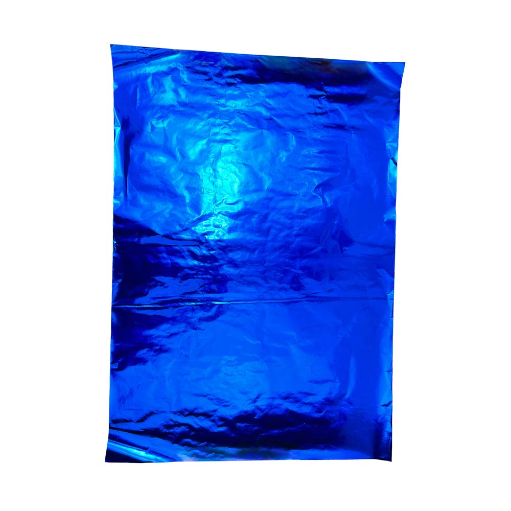 Pliego Papel Estañado Celeste 50x70cm