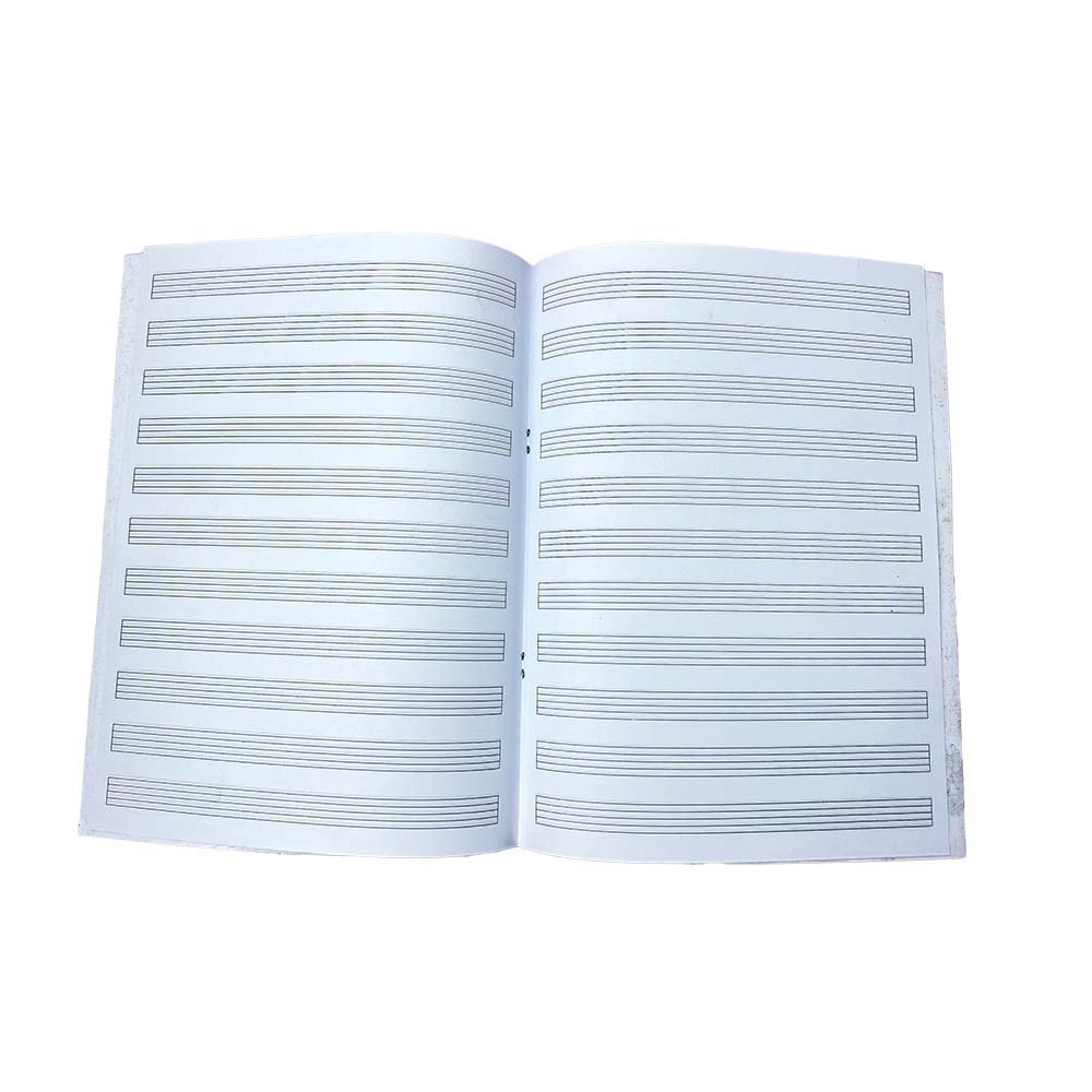 Cuaderno Pentagramado de 8 Hojas