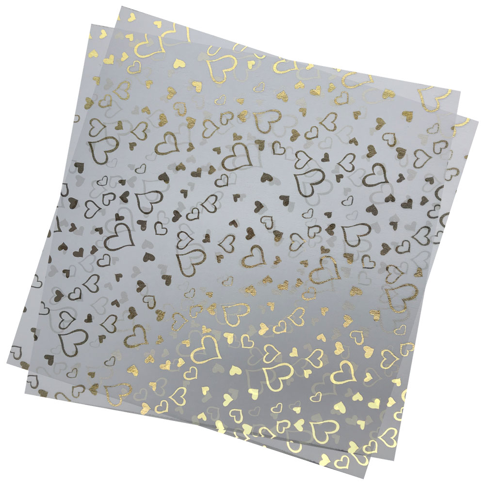 Pliego de papel Arroz Metalizado