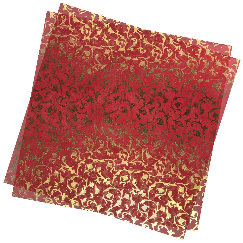 Pliego de papel Arroz Metalizado
