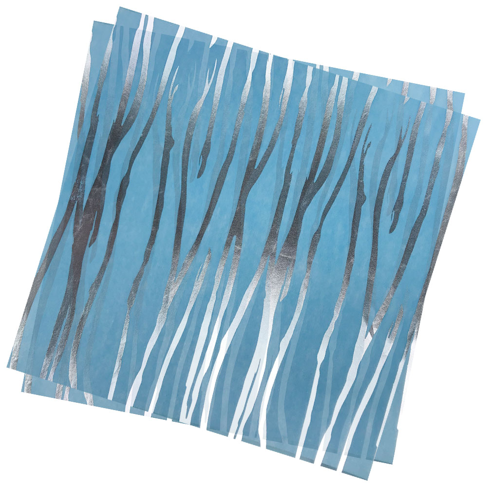 Pliego de papel Arroz Metalizado