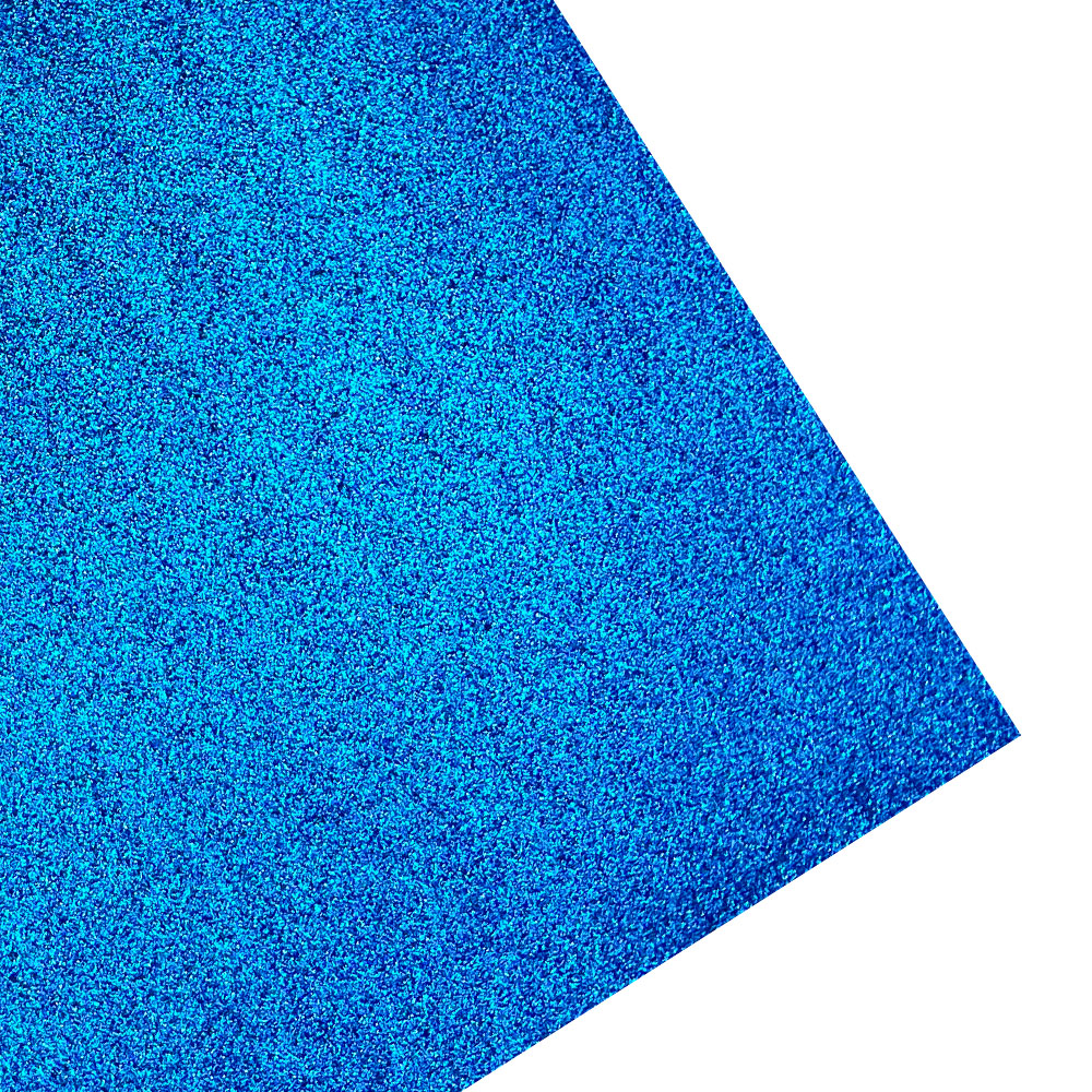 Pliego de Goma Eva Negro Escarchada / Brillo con Adhesivo 50X70cm