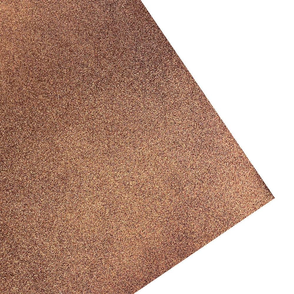 Pliego de Goma Eva Negro Escarchada / Brillo con Adhesivo 50X70cm