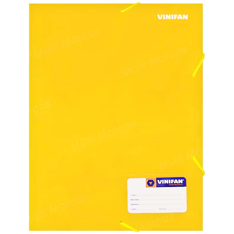 Folder - Archivador con Liga y Nepaco - Fastener Tamaño Oficio - VINIFAN