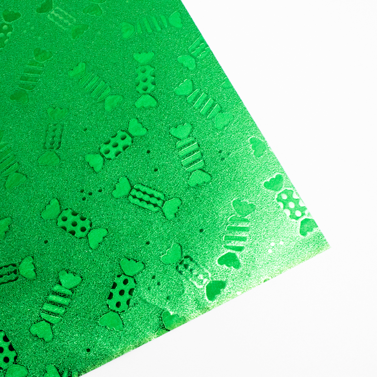 Papel de regalo 3D con diseño de dulces