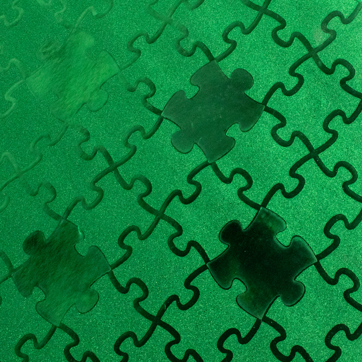 Papel de regalo 3D con patrón de rompe cabezas