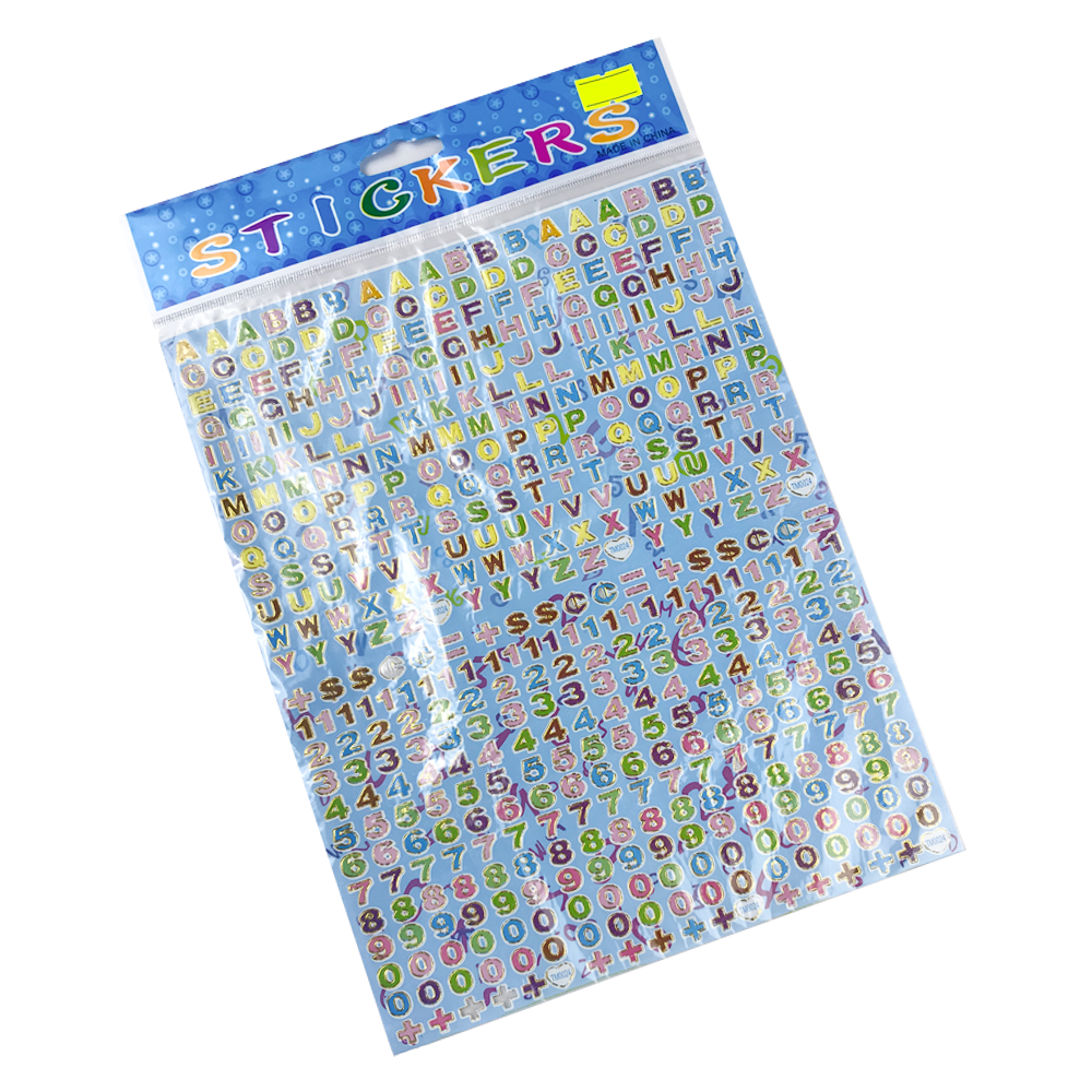 Lámina de Stickers de 2  Bs