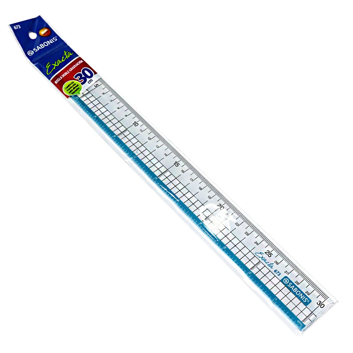 Regla Exacta de 30 Cm SABONIS 673