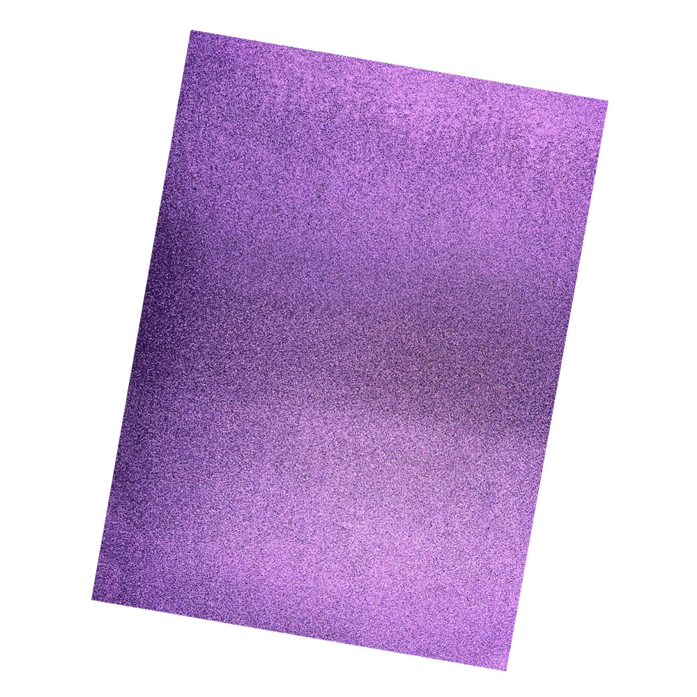 Pliego de Goma Eva con Brillo Blanco 50x70cm