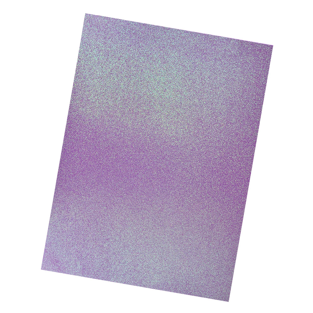 Pliego de Goma Eva con Brillo Blanco 50x70cm