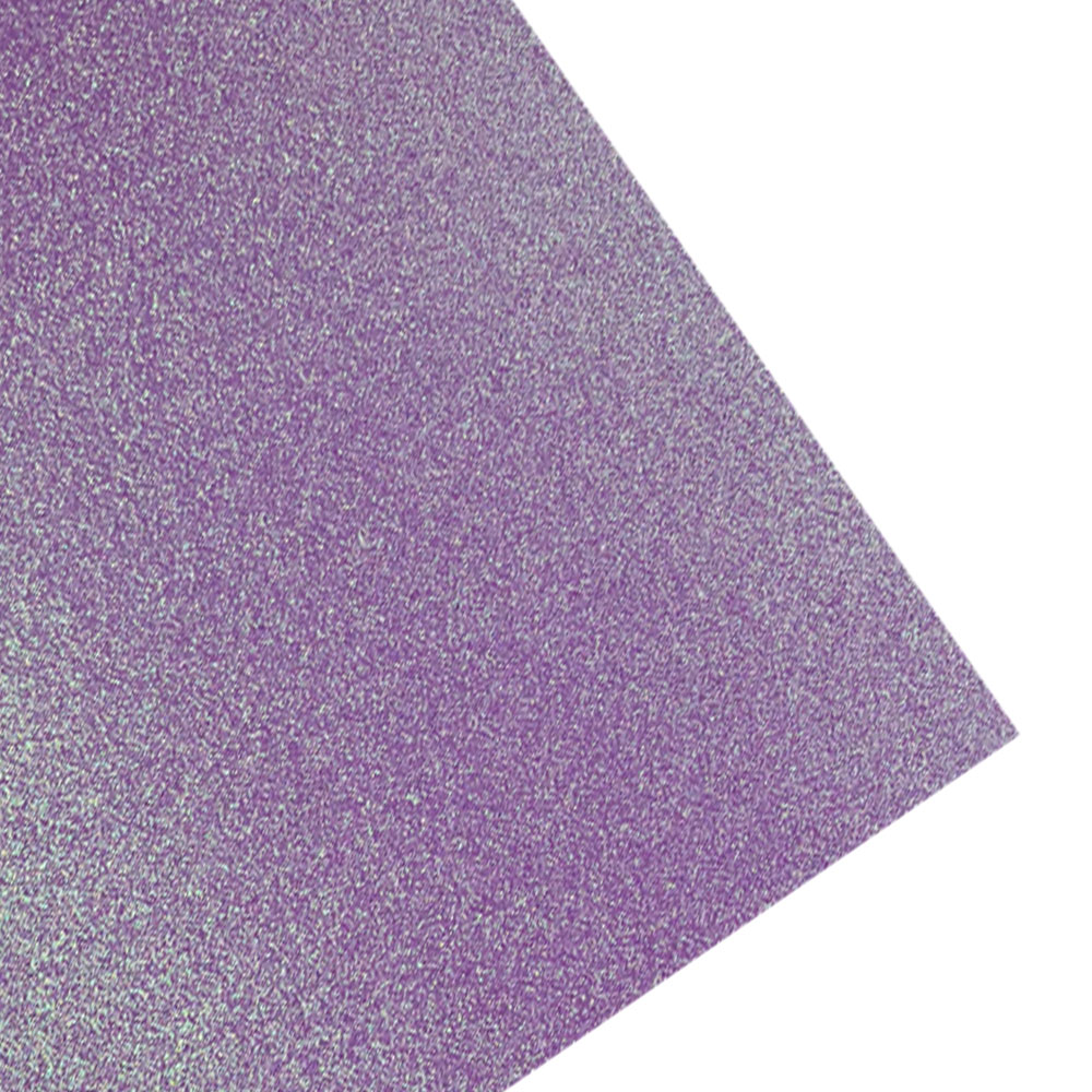 Pliego de Goma Eva con Brillo Blanco 50x70cm