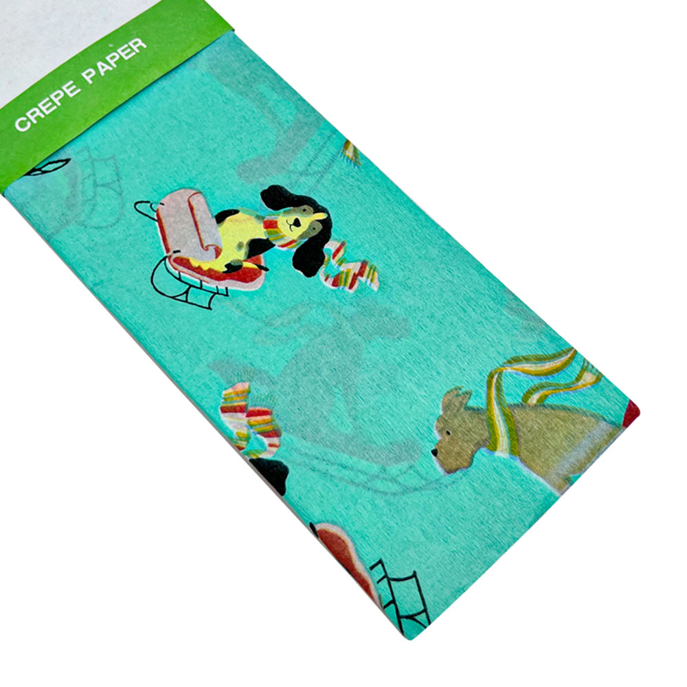 Papel Crepé con Diseño en Gral.
