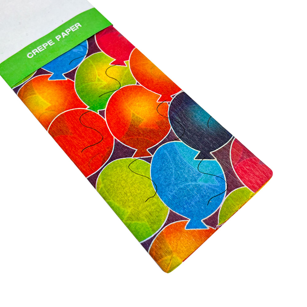 Papel Crepé con Diseño en Gral.