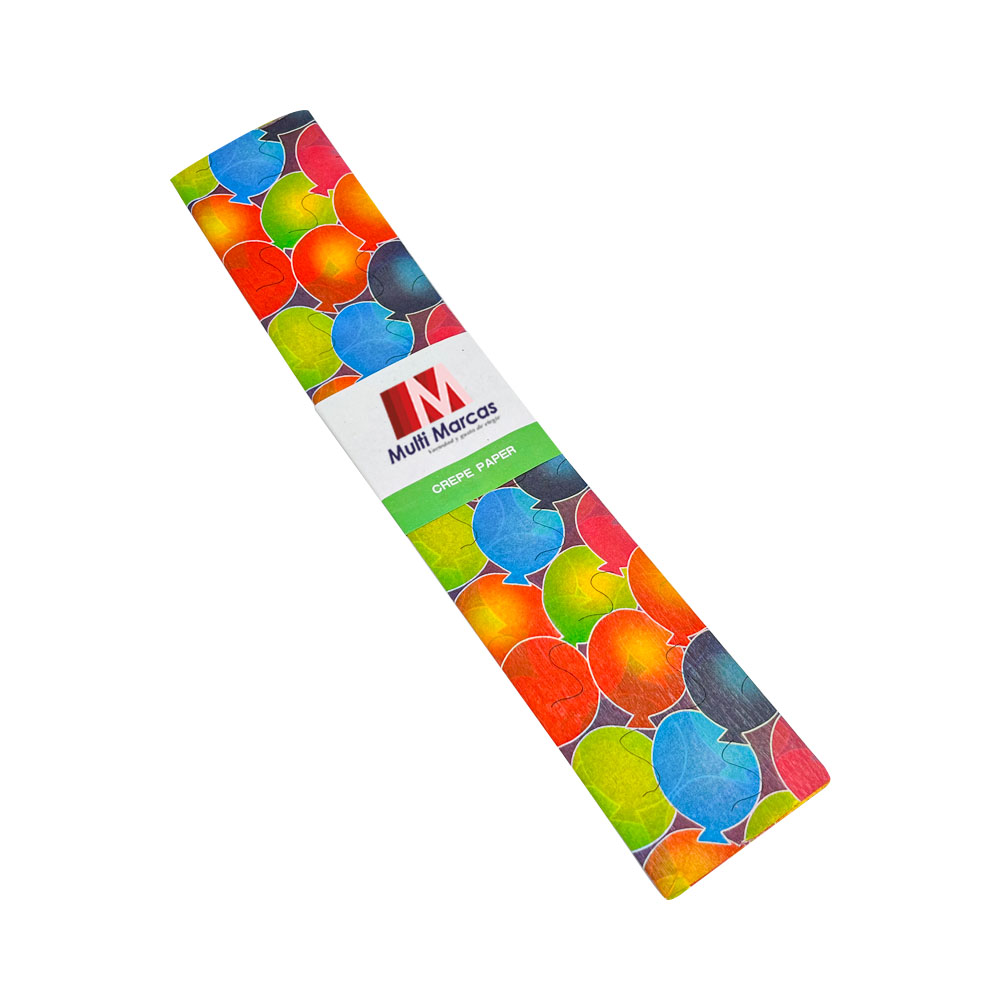 Papel Crepé con Diseño en Gral.