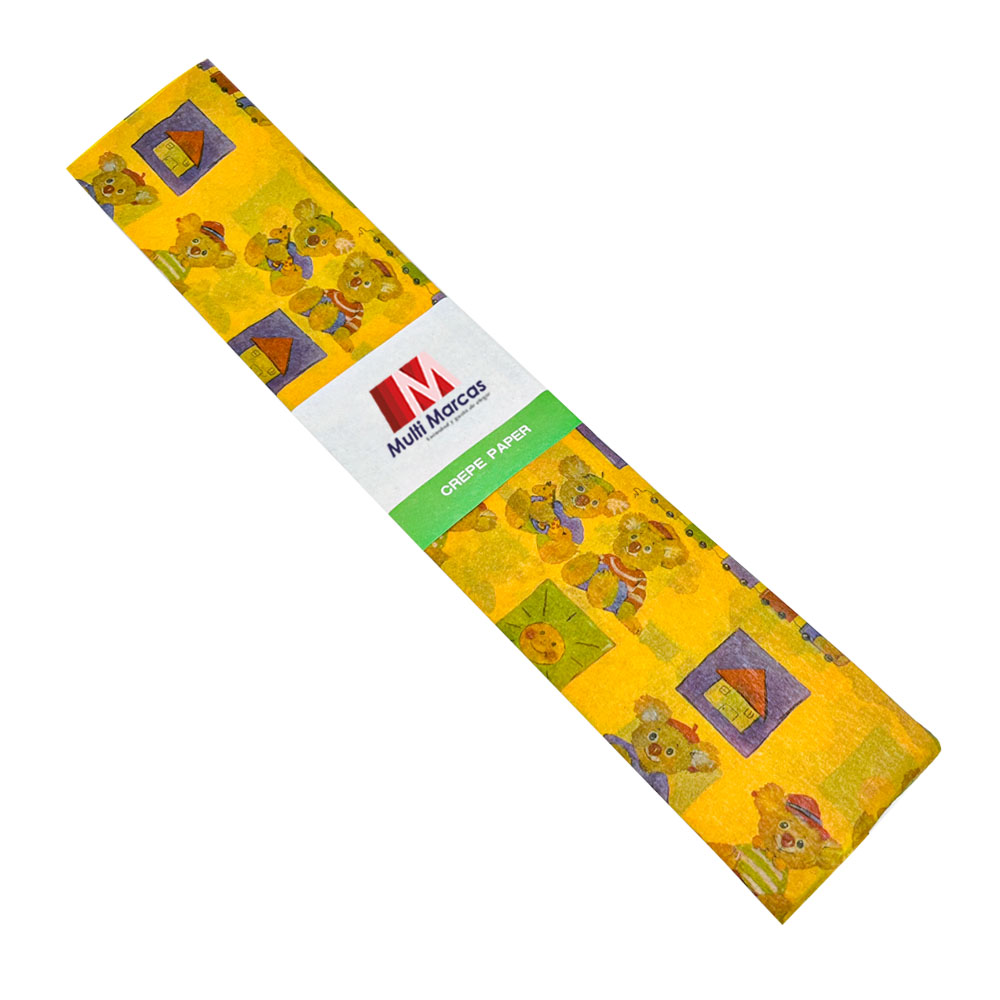 Papel Crepé con Diseño en Gral.