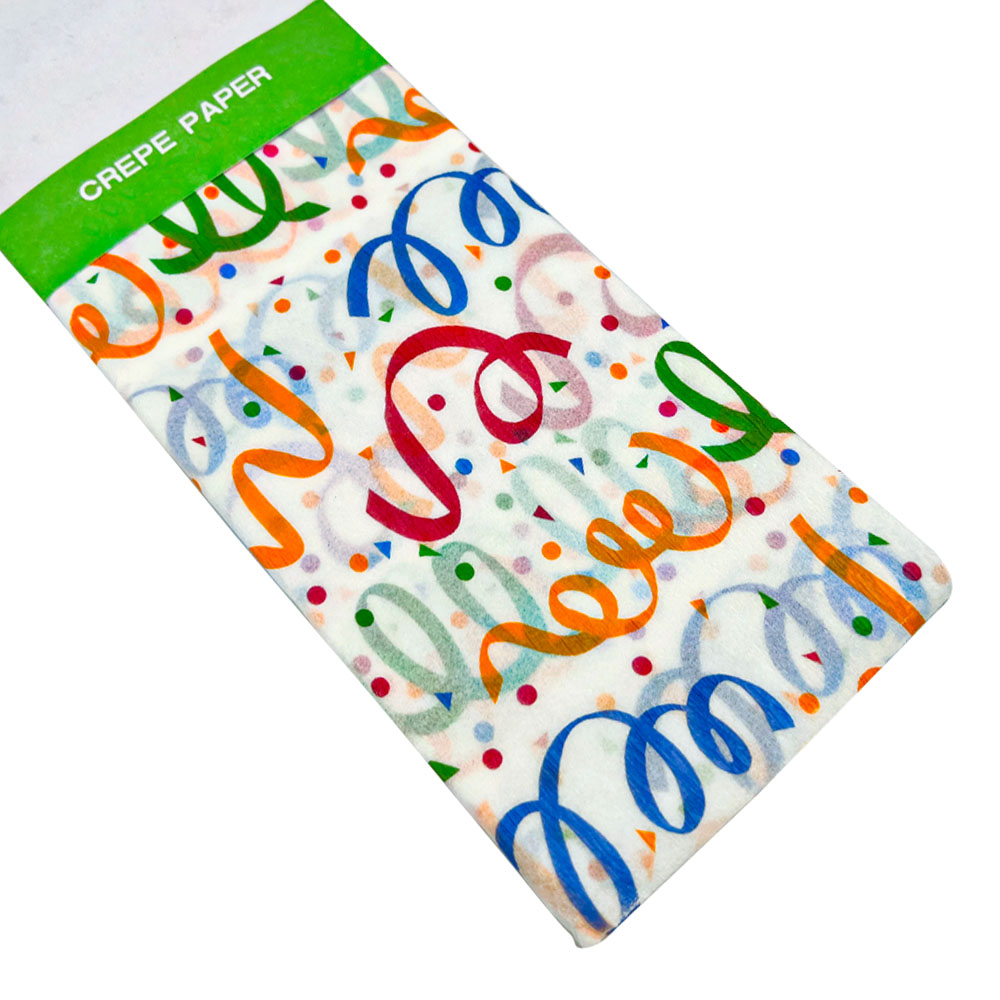 Papel Crepé con Diseño en Gral.
