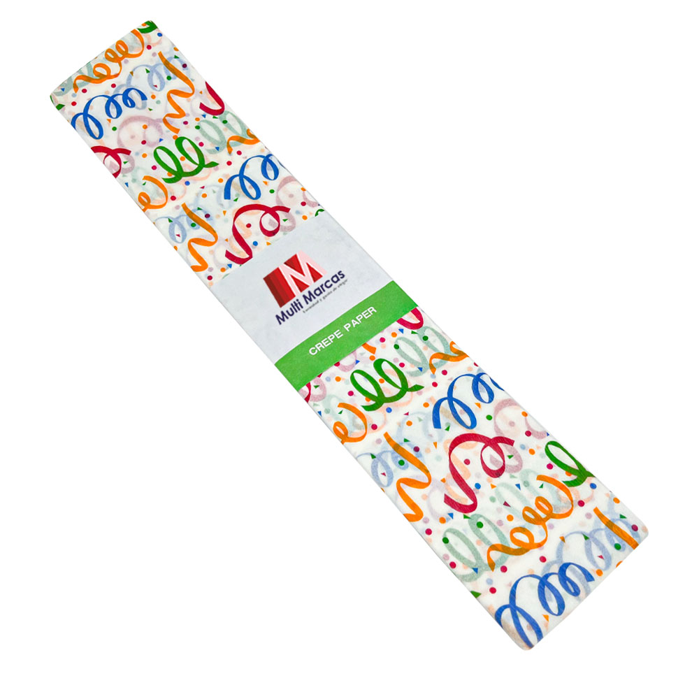 Papel Crepé con Diseño en Gral.