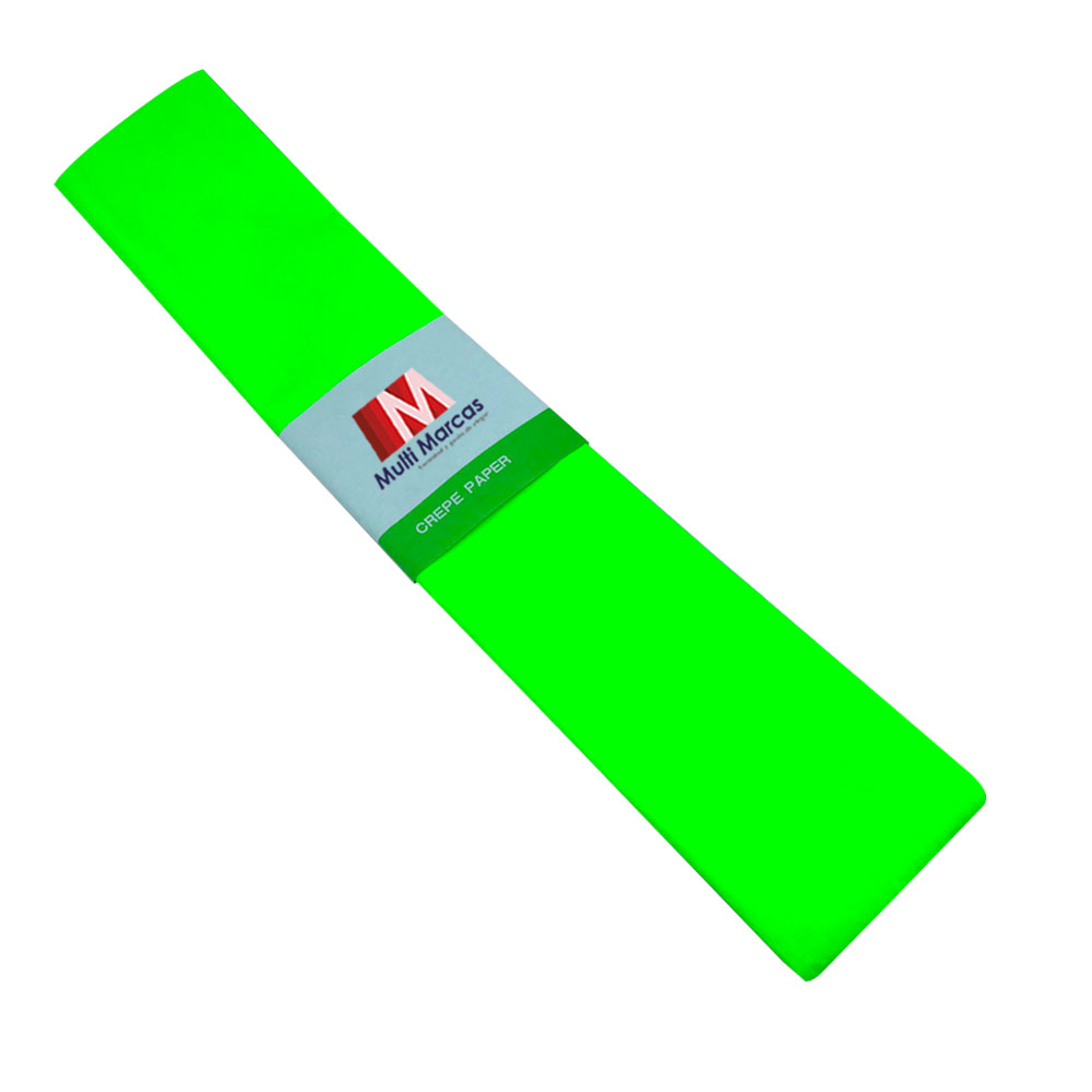 Papel Crepé Fluorescente