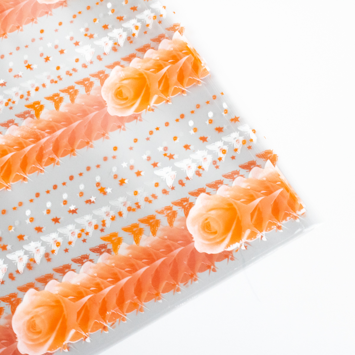 Pliego de papel celofan con Diseño