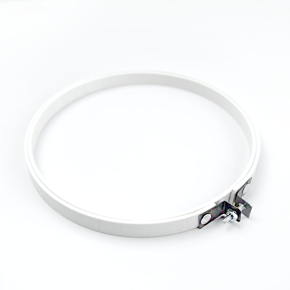 Bastidor Circular Blanco 17x17 cm.