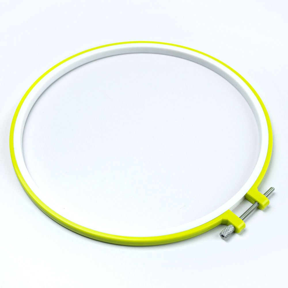 Bastidor Circular Verde Lechuga 24x24 cm.