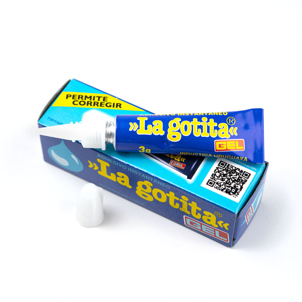 Adhesivo/Pegamento Instantáneo  La Gotita®  Gel - 3 g.