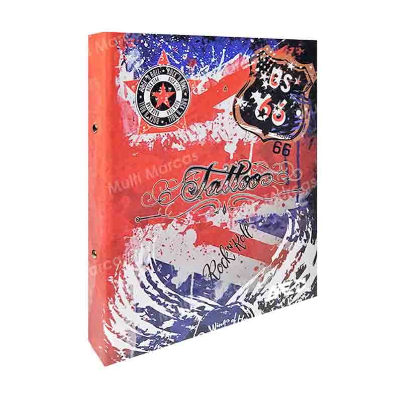 Trapper Tamaño Carta con Diseño de 2 Anillos - Alquimia