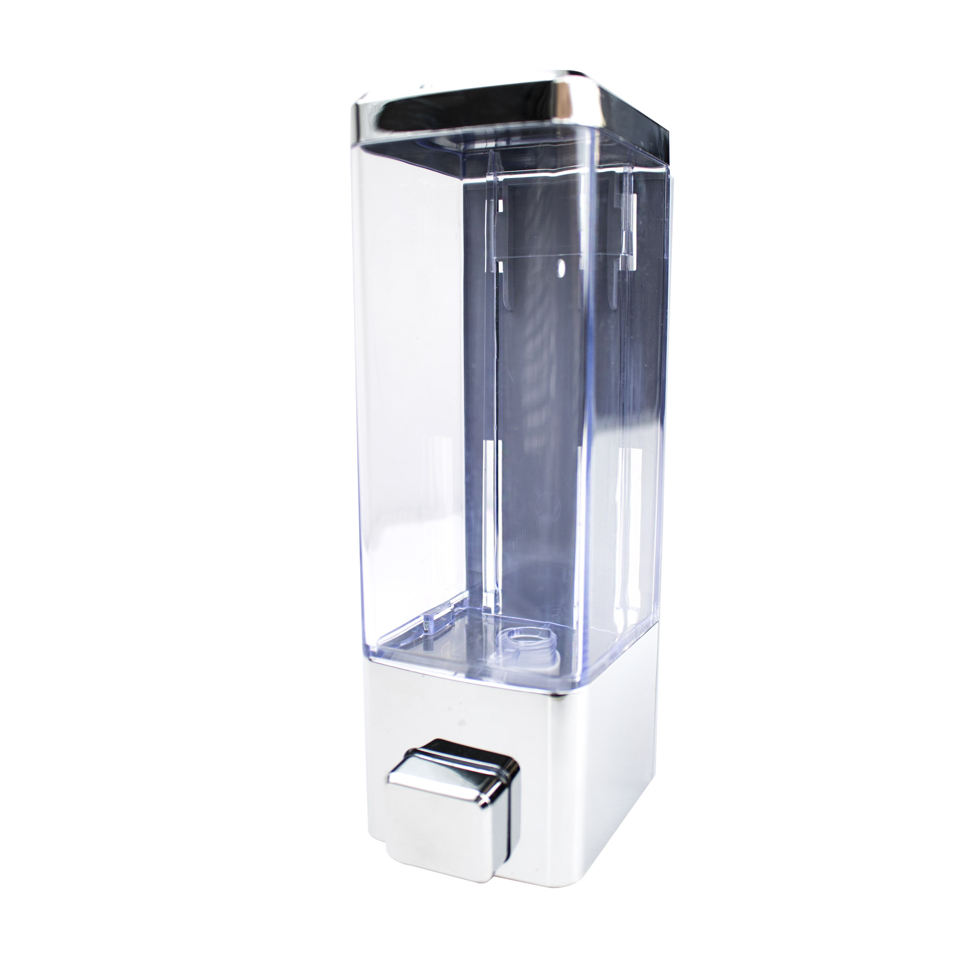 Dispensador Plástico de Empotrar FS-L01705  Para Jabón Líquido ó Alcohol en gel - Tamaño Pequeño