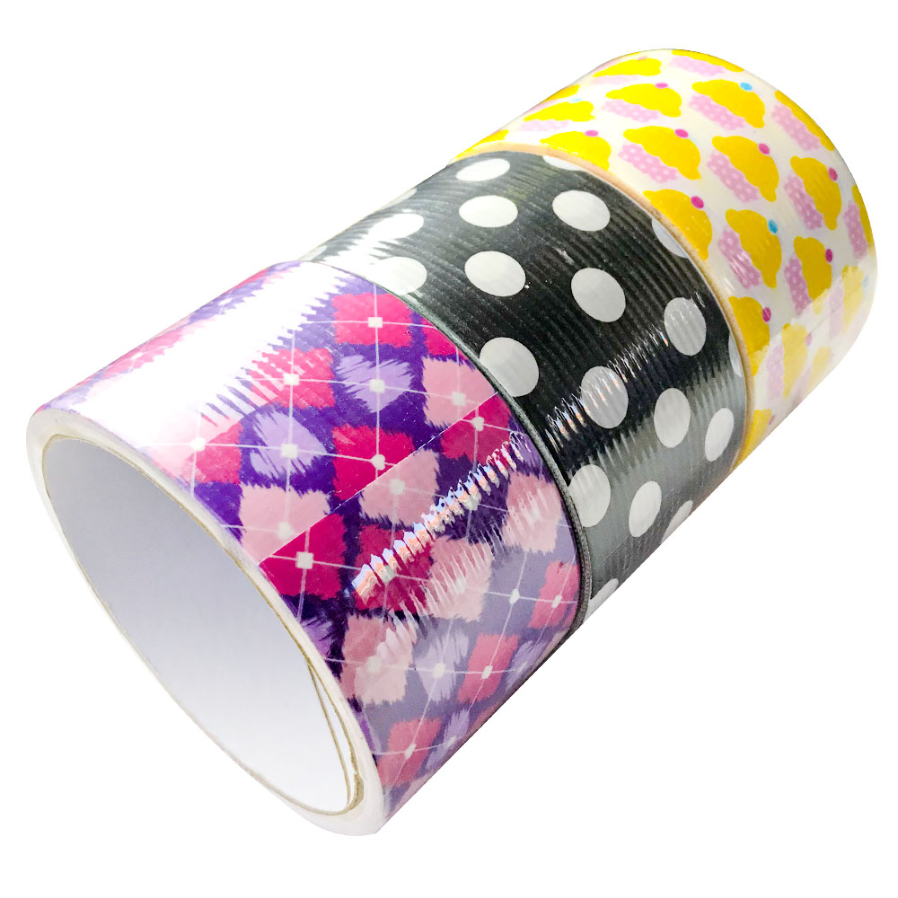 Cinta Adhesiva de Tela con Diseño 48mm x 5metros