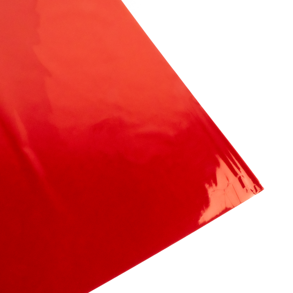 Papel Celofán Translúcido de color Rojo