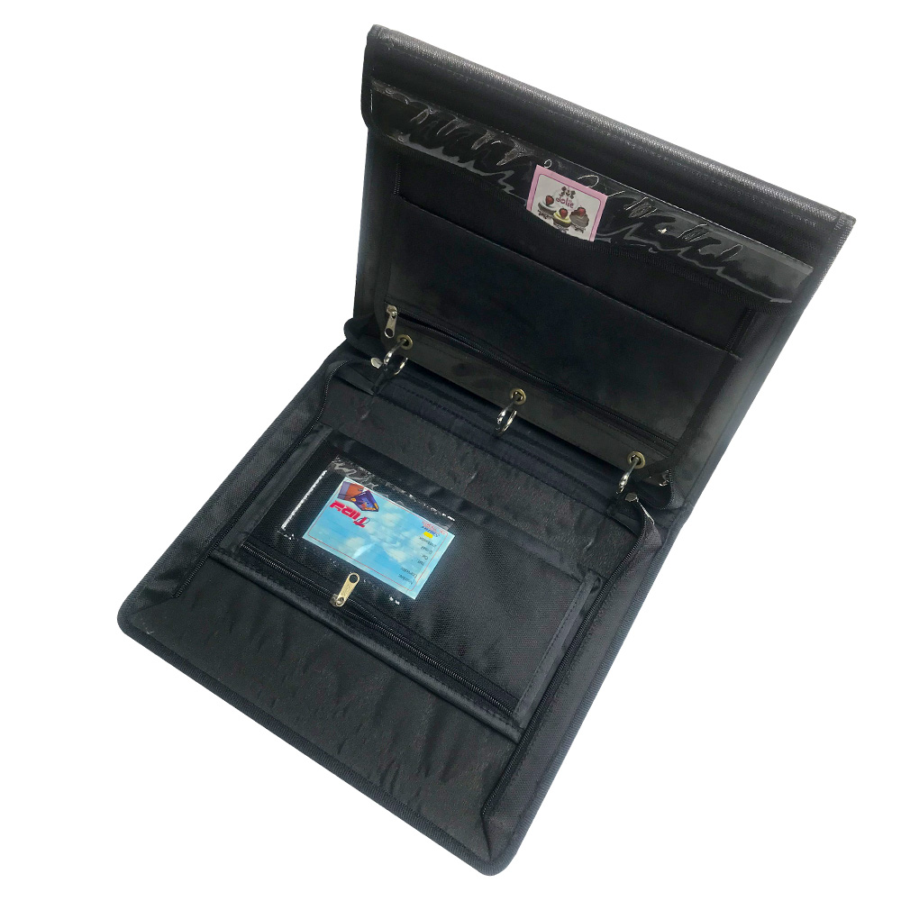 Trapper o Cartapacio de Tela-lona Jolie Tamaño Carta de 3 Anillos