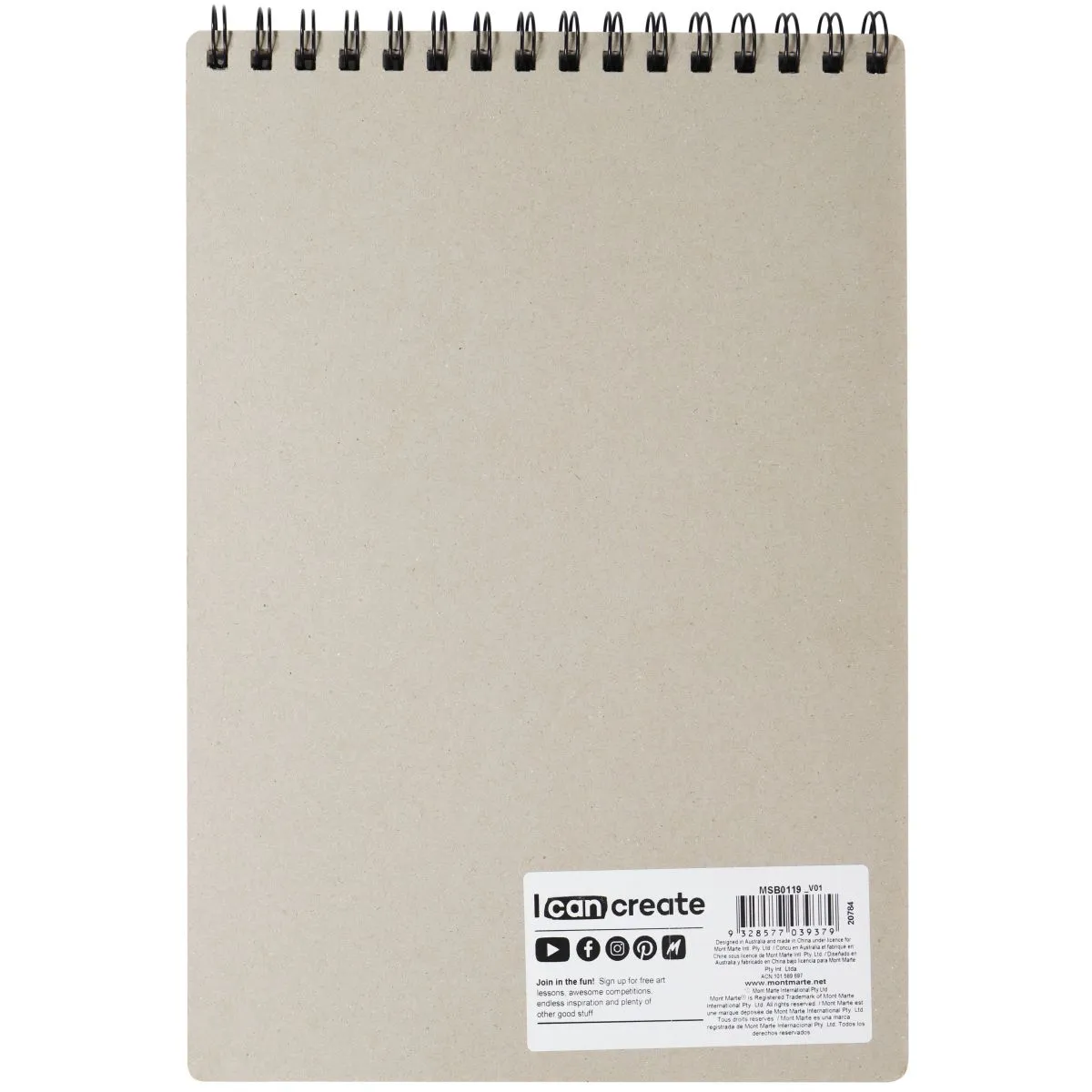 Cuaderno de Bocetos (Sketchbook Discovery) Tamaño A4 (8,3 x 11,7 pulgadas) 30 hojas 150 g/m² MSB0119