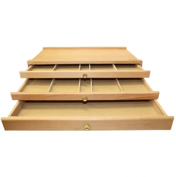 Caja de Madera para Pasteles y Materiales de Arte Mont Marte Signature MEA0008