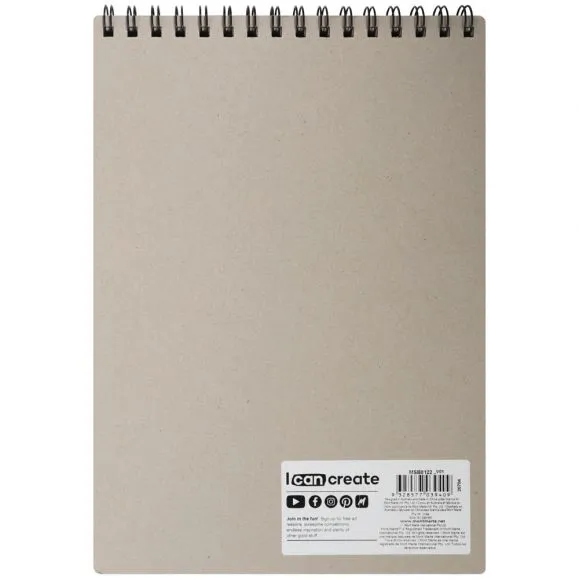Block de Papel Para Acuarela  Discovery Tamaño A4  30 hojas 190 g/m²  - Mont Marte - MSB0122