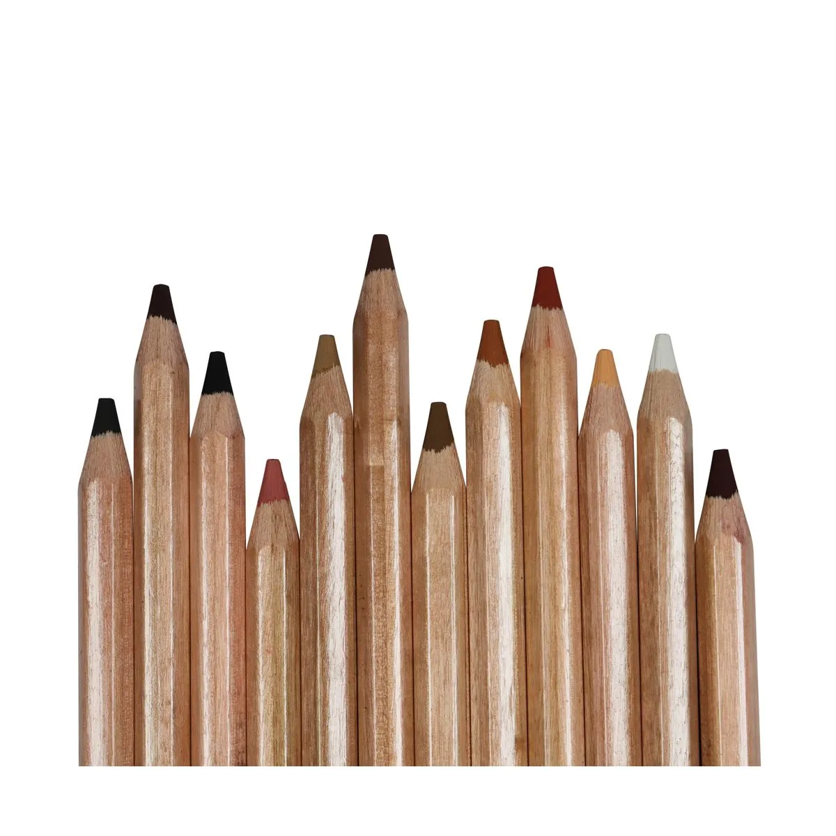 Set de 12 Lápices Para Retrato Tonos Piel Mont Marte MPN0102