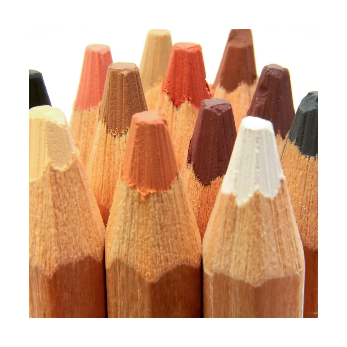 Set de 12 Lápices Para Retrato Tonos Piel Mont Marte MPN0102