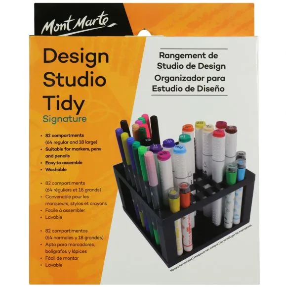 Organizador de Estudio Para Diseño de 82 Compartimentos Mont Marte MAXX0040