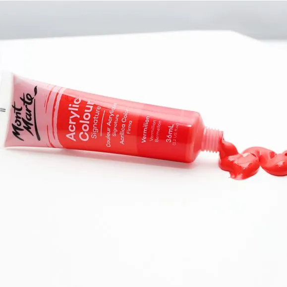 Set Pintura Acrílica Mont Marte Signature de 18 Tubos de 36 ml. (1,2 onzas líquidas estadounidenses) MSCH1836