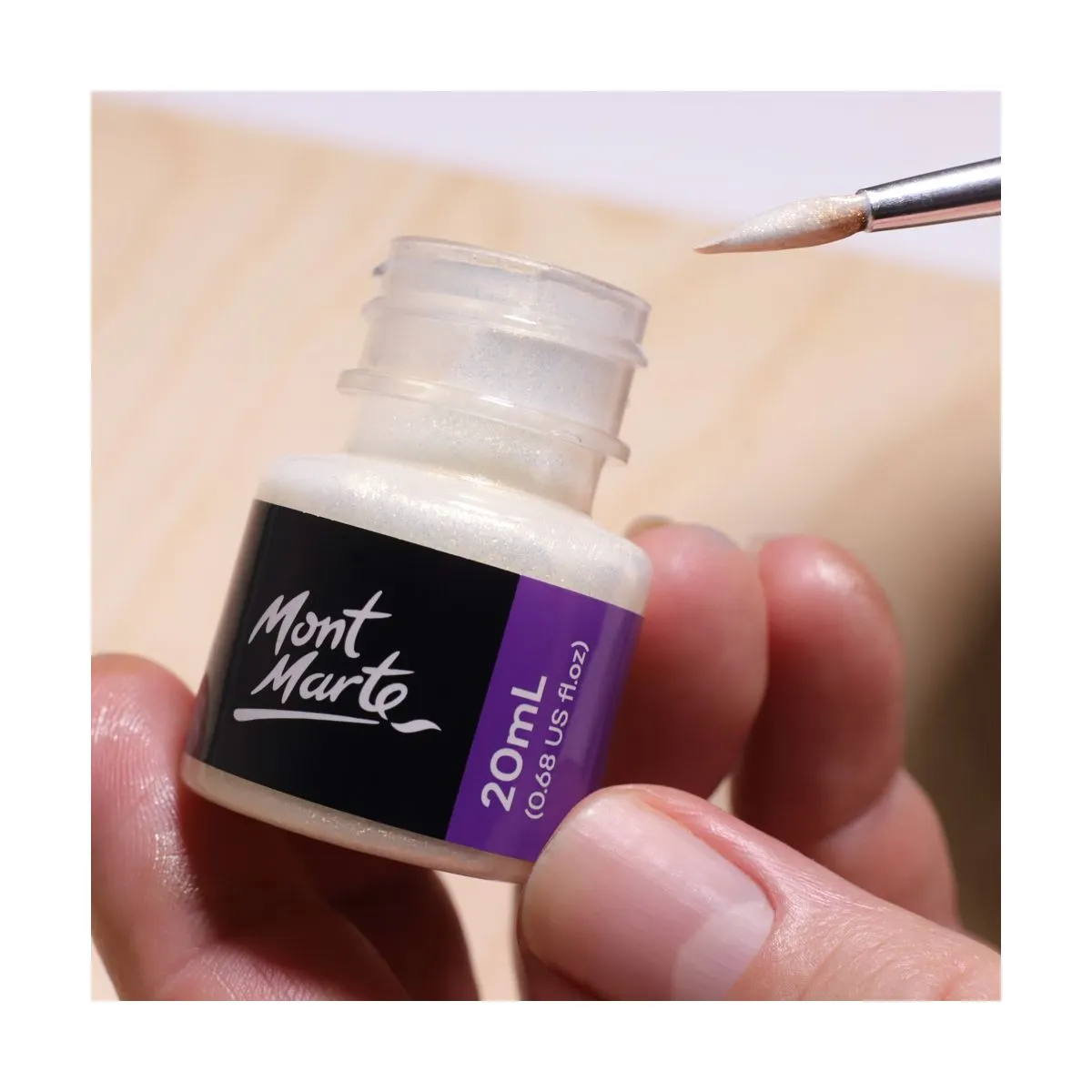 Pintura de lámina iridiscente Premium Mont Marte 20ml (0.68oz) PMPP2003