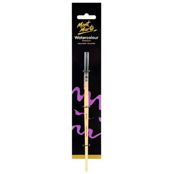 Pincel #2 Para Acuarelas Premium Mont Marte MPB0089