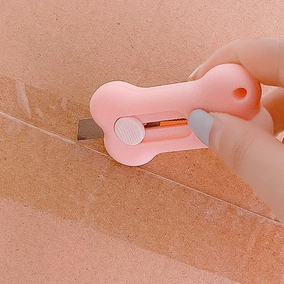 Mini Cutter Kawaii (Estilete) en Forma de Hueso OL20-8478