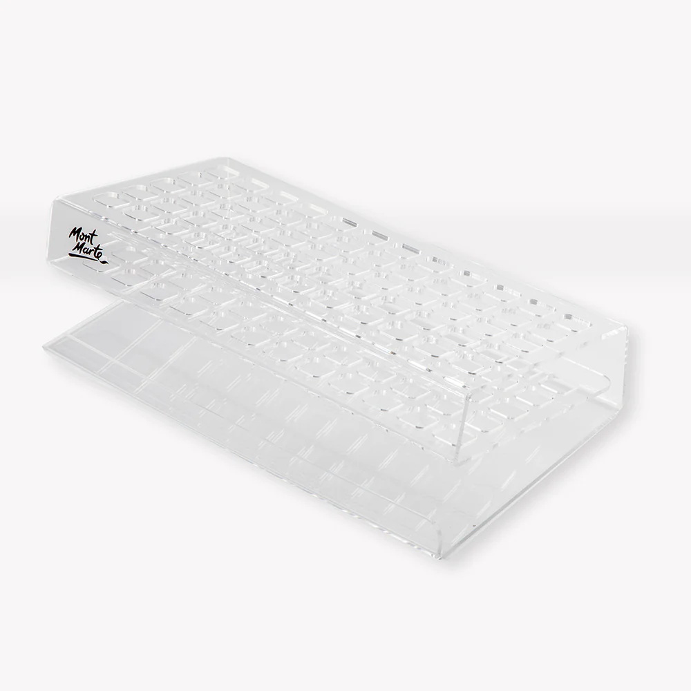 Organizador Acrílico Premium para Marcadores de 60 Compartimentos - Mont Marte - MAXX0054