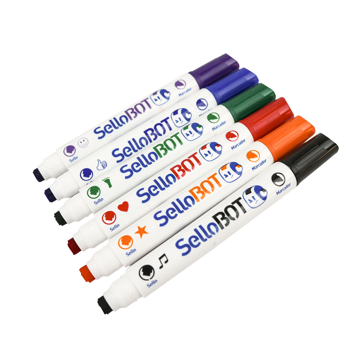Set de 6 Marcadores Sello Bot SABONIS M2034