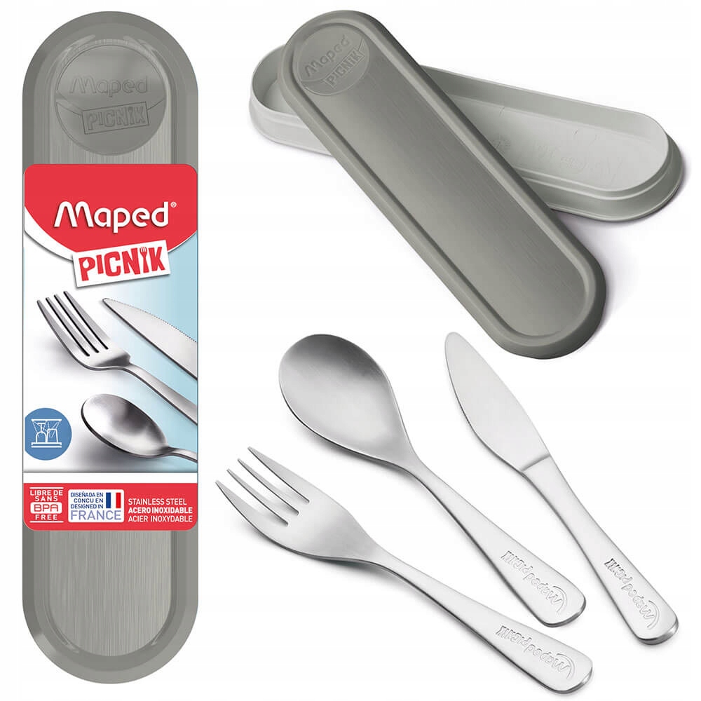 Estuche Con 3  Cubiertos -  870405  -  Maped