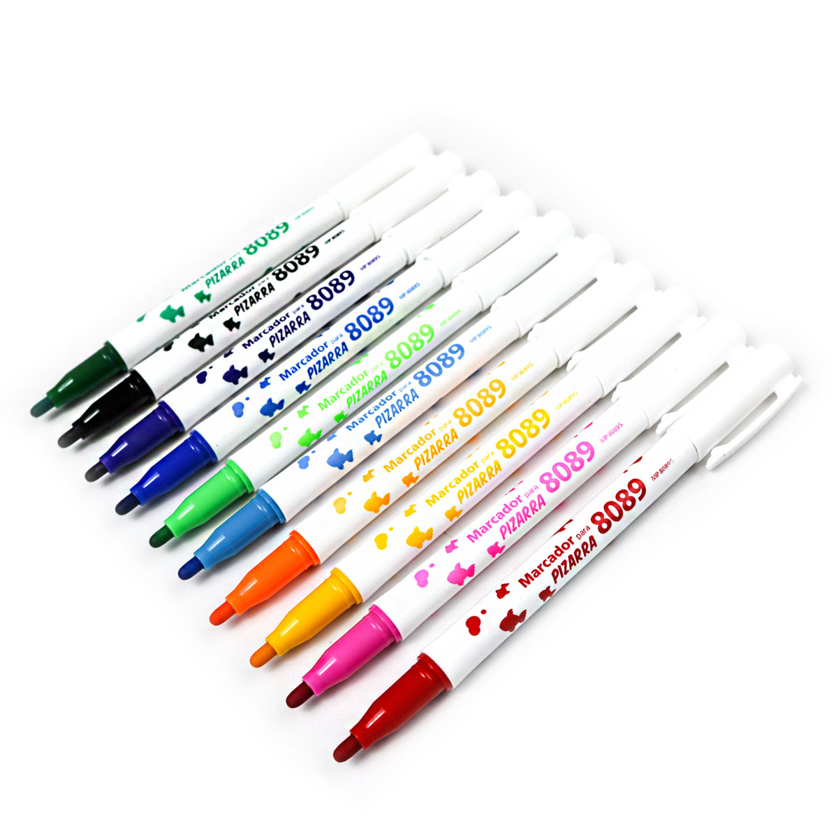 Set de 10 Marcadores para pizarra SABONIS - MP8089S
