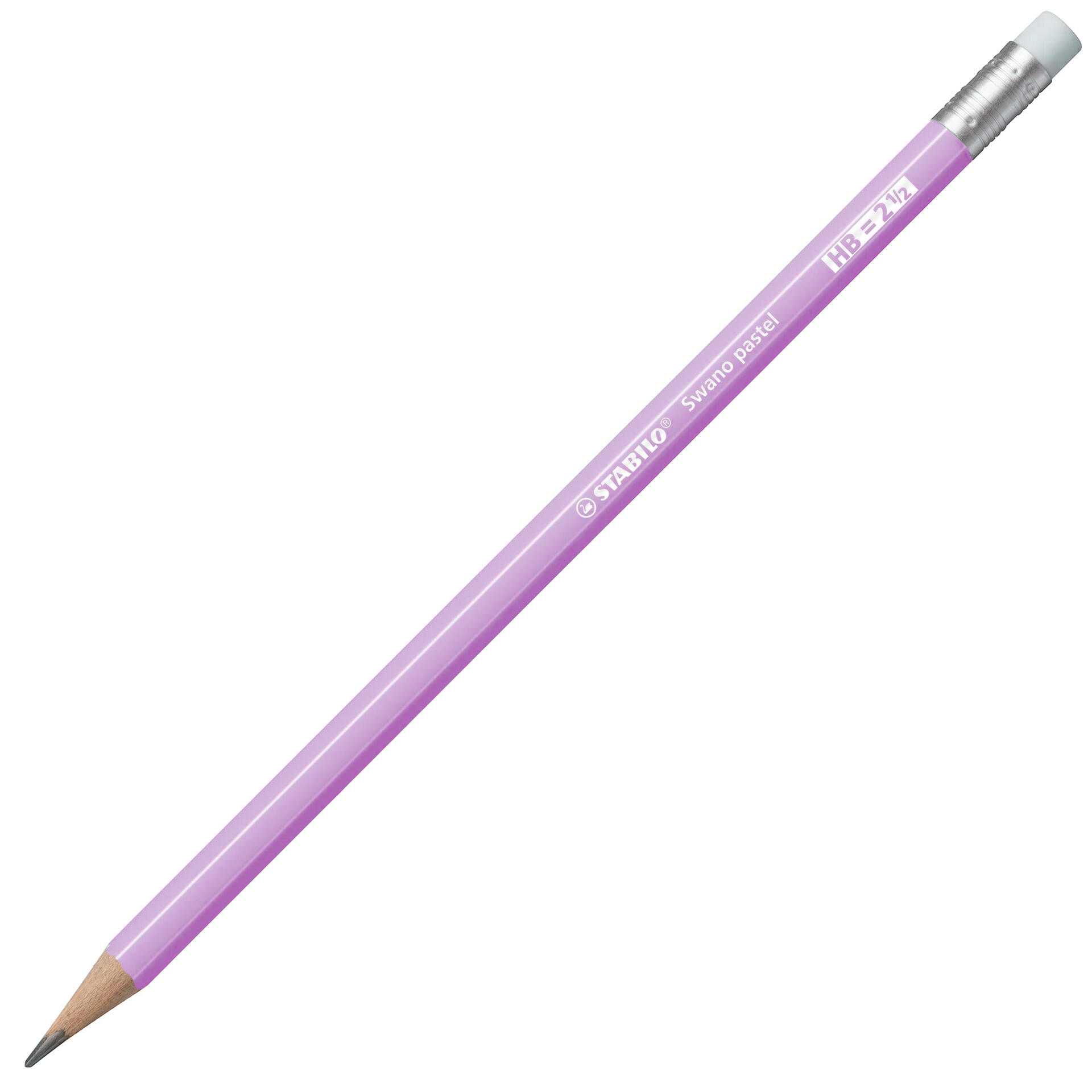 Lápiz Grafito C/Goma Stabilo Swano Pastel 2HB - 3522 - 2522 - 3822 - 3422 - 4222 -2320 - 2820