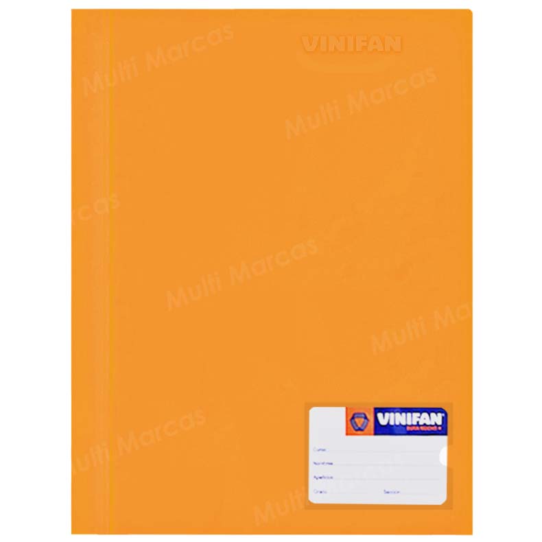 Folder Vinifan Tamaño Oficio con Doble Tapa Rígida y Fastener con Gusano Color Verde Limón