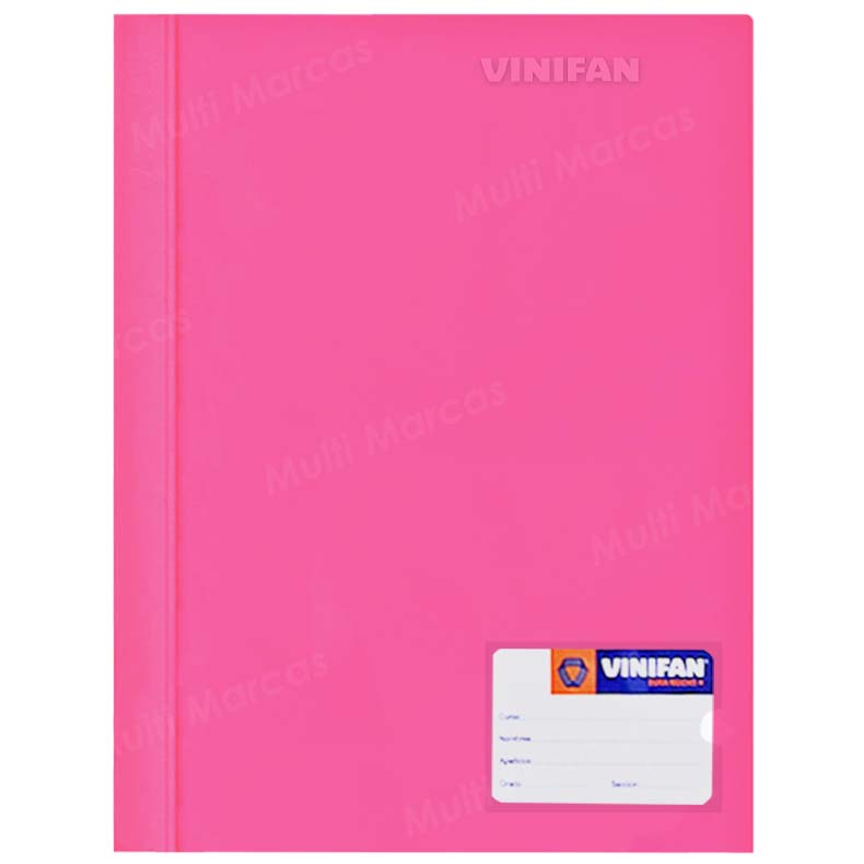 Folder Vinifan Tamaño Oficio con Doble Tapa Rígida y Fastener con Gusano Color Verde Limón